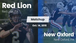 Matchup: Red Lion vs. New Oxford  2016