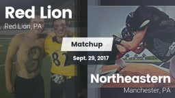 Matchup: Red Lion vs. Northeastern  2017