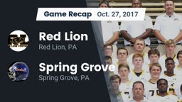 Recap: Red Lion  vs. Spring Grove  2017