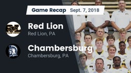 Recap: Red Lion  vs. Chambersburg  2018