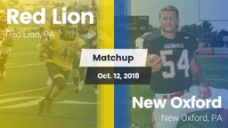 Matchup: Red Lion vs. New Oxford  2018