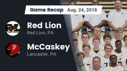 Recap: Red Lion  vs. McCaskey  2018