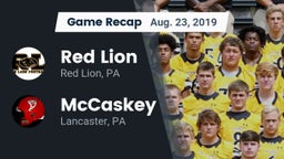 Recap: Red Lion  vs. McCaskey  2019