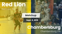 Matchup: Red Lion vs. Chambersburg  2019