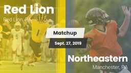 Matchup: Red Lion vs. Northeastern  2019
