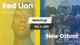 Matchup: Red Lion vs. New Oxford  2019