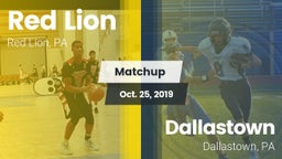 Matchup: Red Lion vs. Dallastown  2019