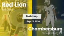 Matchup: Red Lion vs. Chambersburg  2020