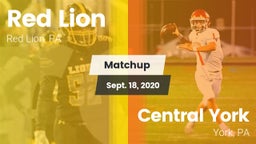 Matchup: Red Lion vs. Central York  2020