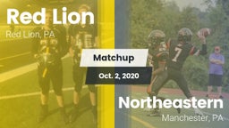 Matchup: Red Lion vs. Northeastern  2020