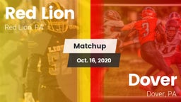Matchup: Red Lion vs. Dover  2020
