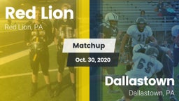 Matchup: Red Lion vs. Dallastown  2020