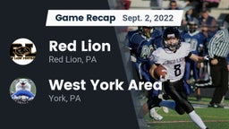 Recap: Red Lion  vs. West York Area  2022