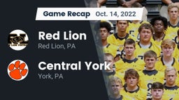 Recap: Red Lion  vs. Central York  2022