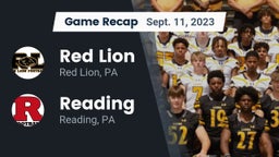 Recap: Red Lion  vs. Reading  2023