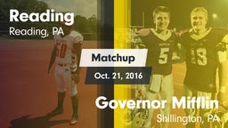 Matchup: Reading vs. Governor Mifflin  2016