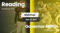 Matchup: Reading vs. Governor Mifflin  2017