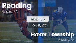 Matchup: Reading vs. Exeter Township  2017