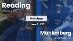 Matchup: Reading vs. Muhlenberg  2017