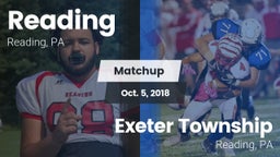 Matchup: Reading vs. Exeter Township  2018