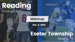 Matchup: Reading vs. Exeter Township  2019