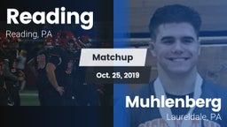 Matchup: Reading vs. Muhlenberg  2019