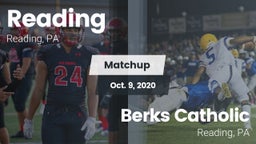 Matchup: Reading vs. Berks Catholic  2020