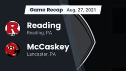 Recap: Reading  vs. McCaskey  2021