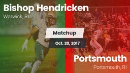 Matchup: Bishop Hendricken vs. Portsmouth  2017