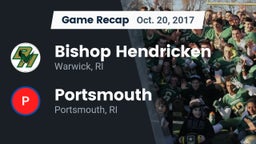 Recap: Bishop Hendricken  vs. Portsmouth  2017