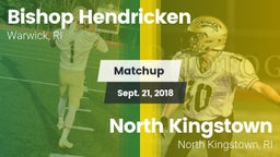 Matchup: Bishop Hendricken vs. North Kingstown  2018