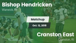 Matchup: Bishop Hendricken vs. Cranston East  2018
