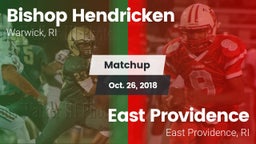 Matchup: Bishop Hendricken vs. East Providence  2018