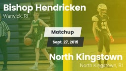 Matchup: Bishop Hendricken vs. North Kingstown  2019