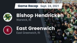 Recap: Bishop Hendricken  vs. East Greenwich  2021