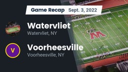 Recap: Watervliet  vs. Voorheesville  2022