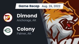 Recap: Dimond  vs. Colony  2022