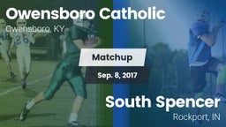 Matchup: Owensboro Catholic vs. South Spencer  2017