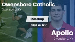 Matchup: Owensboro Catholic vs. Apollo  2017