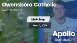 Matchup: Owensboro Catholic vs. Apollo  2019