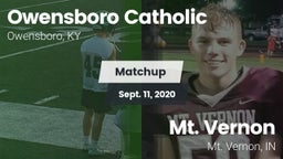 Matchup: Owensboro Catholic vs. Mt. Vernon  2020