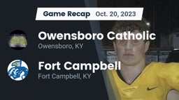 Recap: Owensboro Catholic  vs. Fort Campbell  2023