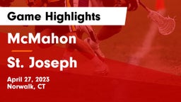 McMahon  vs St. Joseph  Game Highlights - April 27, 2023