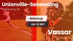 Matchup: Unionville-Sebewaing vs. Vassar  2017
