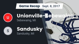 Recap: Unionville-Sebewaing  vs. Sandusky  2017