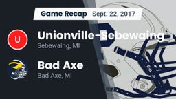 Recap: Unionville-Sebewaing  vs. Bad Axe  2017