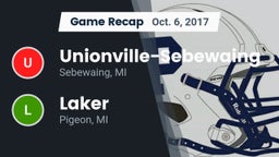 Recap: Unionville-Sebewaing  vs. Laker  2017