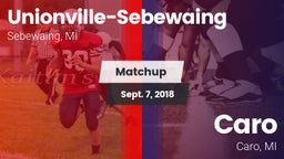 Matchup: Unionville-Sebewaing vs. Caro  2018