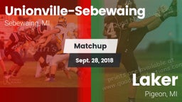 Matchup: Unionville-Sebewaing vs. Laker  2018
