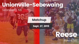 Matchup: Unionville-Sebewaing vs. Reese  2019